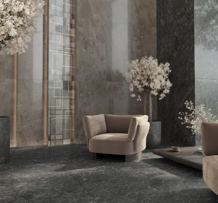 Плитка Kerama Marazzi Марсель серый глянцевый рект. (60х119,5) арт. KM6012B0310R